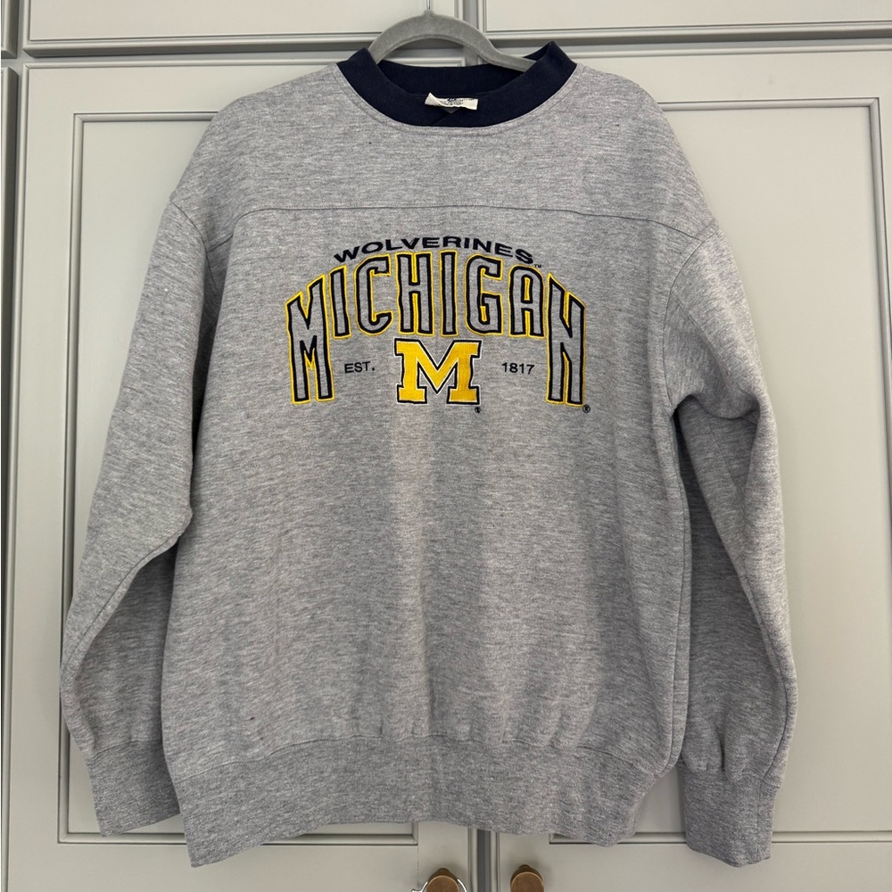 Lee Sports Michigan Wolverines crewneck size M
